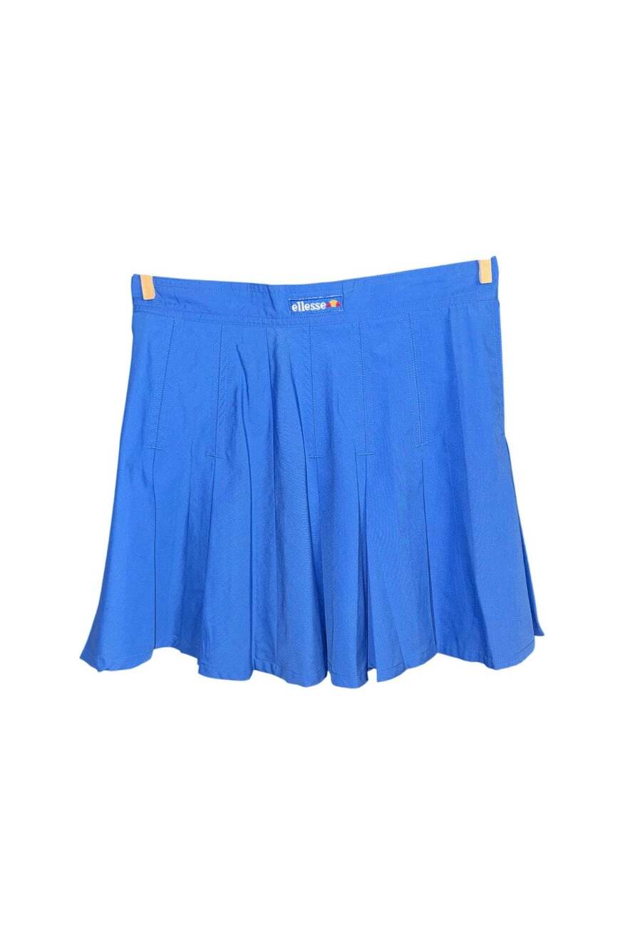 Vintage Ellesse Blue Pleated Tennis Skirt Skort Size US 10W
